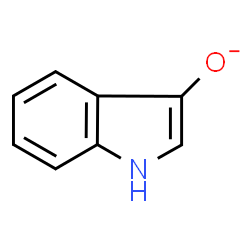 ChemSpider 2D Image | 1H-Indol-3-olate | C8H6NO