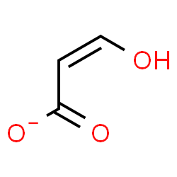 ChemSpider 2D Image | (2Z)-3-Hydroxyacrylate | C3H3O3