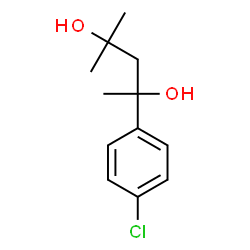 ChemSpider 2D Image | Fenpentadiol | C12H17ClO2