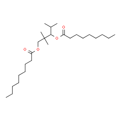 ChemSpider 2D Image | 2,2,4-Trimethyl-1,3-pentanediyl dinonanoate | C26H50O4