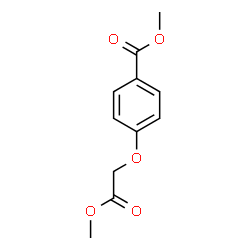 ChemSpider 2D Image | Methyl 4-(2-methoxy-2-oxoethoxy)benzoate | C11H12O5