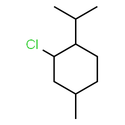 ChemSpider 2D Image | (-)-Menthyl Chloride | C10H19Cl