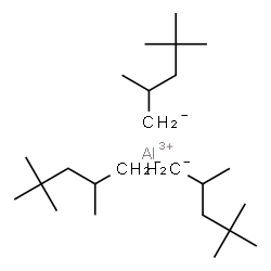 ChemSpider 2D Image | Aluminium tris(2,4,4-trimethylpentan-1-ide) | C24H51Al