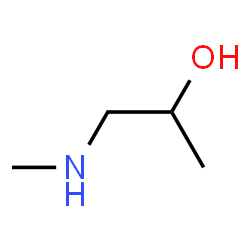 ChemSpider 2D Image | 1-(Methylamino)-2-propanol | C4H11NO