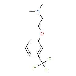 ChemSpider 2D Image | dimethyl({2-[3-(trifluoromethyl)phenoxy]ethyl})amine | C11H14F3NO