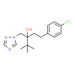 ChemSpider 2D Image | tebuconazole | C16H22ClN3O
