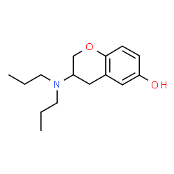 ChemSpider 2D Image | 3-(Dipropylamino)-6-chromanol | C15H23NO2