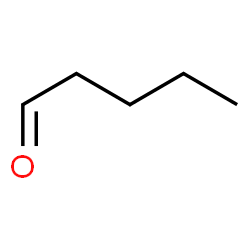 ChemSpider 2D Image | n-pentanal | C5H10O