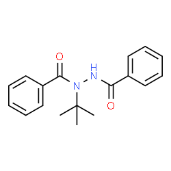 ChemSpider 2D Image | 1,2-DIBENZOYL-1-(TERT-BUTYL)HYDRAZINE | C18H20N2O2
