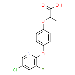 ChemSpider 2D Image | clodinafop | C14H11ClFNO4