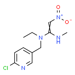ChemSpider 2D Image | Nitenpyram | C11H15ClN4O2