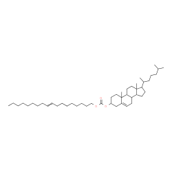 ChemSpider 2D Image | Cholest-5-en-3-yl 9-octadecen-1-yl carbonate | C46H80O3