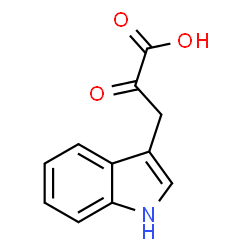 ChemSpider 2D Image | Indole-3-pyrubate | C11H9NO3