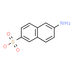 ChemSpider 2D Image | 2-Aminonaphthalene-6-sulfonate | C10H8NO3S