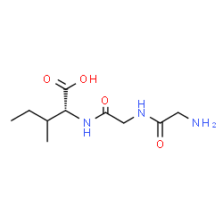 ChemSpider 2D Image | Glycylglycyl-D-isoleucine | C10H19N3O4