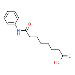 ChemSpider 2D Image | 8-Anilino-8-oxooctanoic acid | C14H19NO3