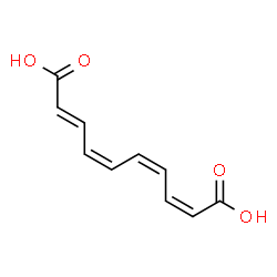 ChemSpider 2D Image | (2Z,4Z,6Z,8E)-2,4,6,8-Decatetraenedioic acid | C10H10O4