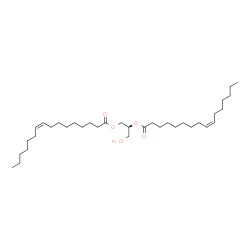 ChemSpider 2D Image | 1,2-di-(9Z-hexadecenoyl)-sn-glycerol | C35H64O5