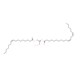 ChemSpider 2D Image | DG(16:1(9Z)/20:2(11Z,14Z)/0:0) | C39H70O5