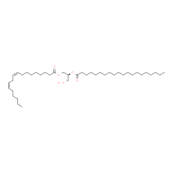 ChemSpider 2D Image | DG(18:2(9Z,12Z)/20:0/0:0)[iso2] | C41H76O5