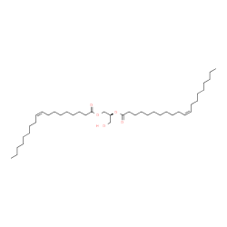 ChemSpider 2D Image | DG(18:1(9Z)/20:1(11Z)/0:0)[iso2] | C41H76O5