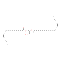 ChemSpider 2D Image | DG(18:2(9Z,12Z)/20:2(11Z,14Z)/0:0) | C41H72O5