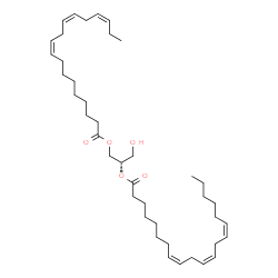 ChemSpider 2D Image | 1-alpha-linolenoyl-2-[(8Z,11Z,14Z)-icosatrienoyl]-sn-glycerol | C41H68O5