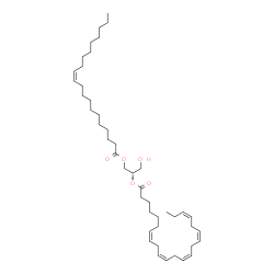 ChemSpider 2D Image | (2S)-1-Hydroxy-3-[(11Z)-11-icosenoyloxy]-2-propanyl (7Z,10Z,13Z,16Z,19Z)-7,10,13,16,19-docosapentaenoate | C45H76O5