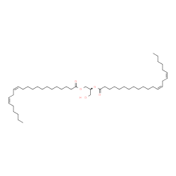 ChemSpider 2D Image | (2S)-3-Hydroxy-1,2-propanediyl (13Z,16Z,13'Z,16'Z)bis(-13,16-docosadienoate) | C47H84O5