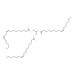 ChemSpider 2D Image | TG(16:1(9Z)/16:1(9Z)/18:2(9Z,12Z))[iso3] | C53H94O6