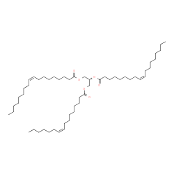 ChemSpider 2D Image | TG(16:1(9Z)/18:1(9Z)/18:1(9Z))[iso3] | C55H100O6