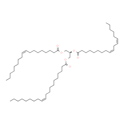 ChemSpider 2D Image | TG(18:1(9Z)/18:2(9Z,12Z)/20:1(11Z))[iso6] | C59H106O6