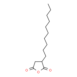 ChemSpider 2D Image | 3-DECYLOXOLANE-2,5-DIONE | C14H24O3