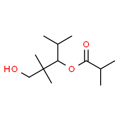 ChemSpider 2D Image | 2,2,4-TRIMETHYL-1,3-PENTANEDIOL 3-ISOBUTYRATE | C12H24O3