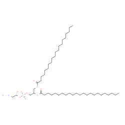 ChemSpider 2D Image | 29-Amino-26-hydroxy-26-oxido-20-oxo-21,25,27-trioxa-26lambda~5~-phosphanonacosan-23-yl tricosanoate | C48H96NO8P