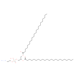 ChemSpider 2D Image | 31-Amino-28-hydroxy-28-oxido-22-oxo-23,27,29-trioxa-28lambda~5~-phosphahentriacontan-25-yl tricosanoate | C50H100NO8P