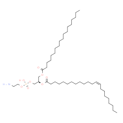 ChemSpider 2D Image | (21R)-27-Amino-24-hydroxy-24-oxido-18-oxo-19,23,25-trioxa-24lambda~5~-phosphaheptacosan-21-yl (13Z)-13-docosenoate | C45H88NO8P