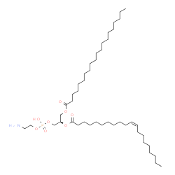 ChemSpider 2D Image | (23R)-29-Amino-26-hydroxy-26-oxido-20-oxo-21,25,27-trioxa-26lambda~5~-phosphanonacosan-23-yl (11Z)-11-icosenoate | C45H88NO8P