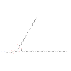 ChemSpider 2D Image | 28-Amino-25-hydroxy-25-oxido-19-oxo-20,24,26-trioxa-25lambda~5~-phosphaoctacosan-22-yl hexacosanoate | C50H100NO8P