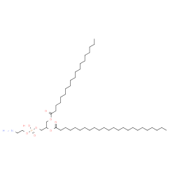 ChemSpider 2D Image | 28-Amino-25-hydroxy-25-oxido-19-oxo-20,24,26-trioxa-25lambda~5~-phosphaoctacosan-22-yl tetracosanoate | C48H96NO8P