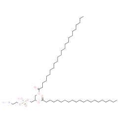 ChemSpider 2D Image | 3-{[(2-Aminoethoxy)(hydroxy)phosphoryl]oxy}-2-(henicosanoyloxy)propyl tetracosanoate | C50H100NO8P