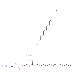 ChemSpider 2D Image | 3-{[(2-Aminoethoxy)(hydroxy)phosphoryl]oxy}-2-(pentadecanoyloxy)propyl henicosanoate | C41H82NO8P