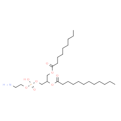 ChemSpider 2D Image | 18-Amino-15-hydroxy-15-oxido-9-oxo-10,14,16-trioxa-15lambda~5~-phosphaoctadecan-12-yl laurate | C26H52NO8P