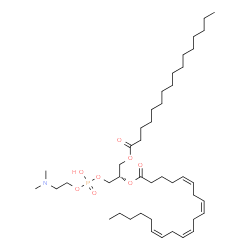 ChemSpider 2D Image | (9S)-6-Hydroxy-2-methyl-6-oxido-12-oxo-5,7,11-trioxa-2-aza-6lambda~5~-phosphaheptacosan-9-yl (5Z,8Z,11Z,14Z)-5,8,11,14-icosatetraenoate | C43H78NO8P