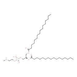 ChemSpider 2D Image | (9R)-6-Hydroxy-6-oxido-12-oxo-5,7,11-trioxa-2-aza-6lambda~5~-phosphaheptacosan-9-yl palmitate | C38H76NO8P