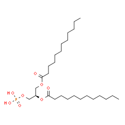 ChemSpider 2D Image | 1,2-Dilauroyl-sn-Glycero-3-Phosphate | C27H53O8P