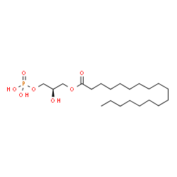 ChemSpider 2D Image | 1-Stearoyl-sn-glycero-3-phosphate | C21H43O7P