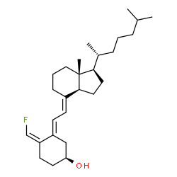 ChemSpider 2D Image | (3S,5E,7E,10Z)-19-Fluoro-9,10-secocholesta-5,7,10-trien-3-ol | C27H43FO