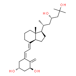 ChemSpider 2D Image | 1alpha,23(S),25-trihydroxyvitamin D3 | C27H44O4
