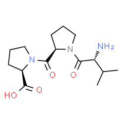ChemSpider 2D Image | D-Valyl-D-prolyl-D-proline | C15H25N3O4